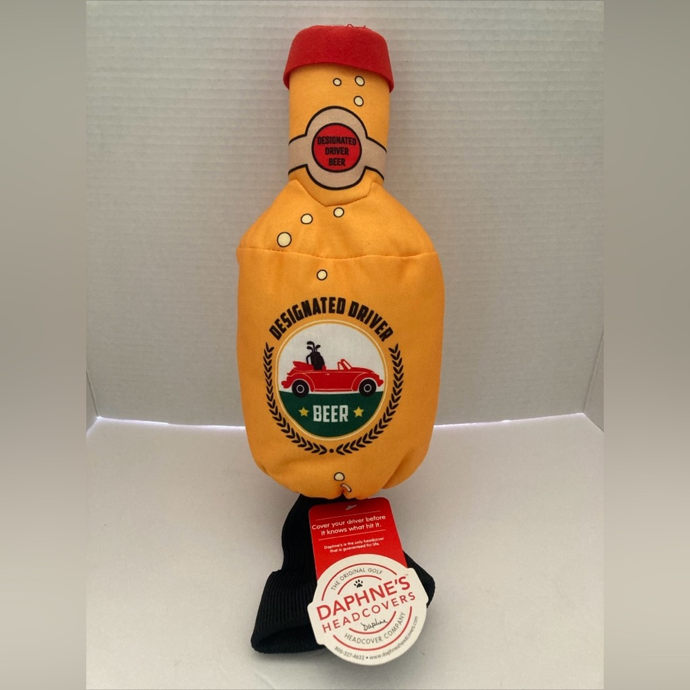 New Daphne's Headcovers Beer Bottle Headcover - Designated Driver